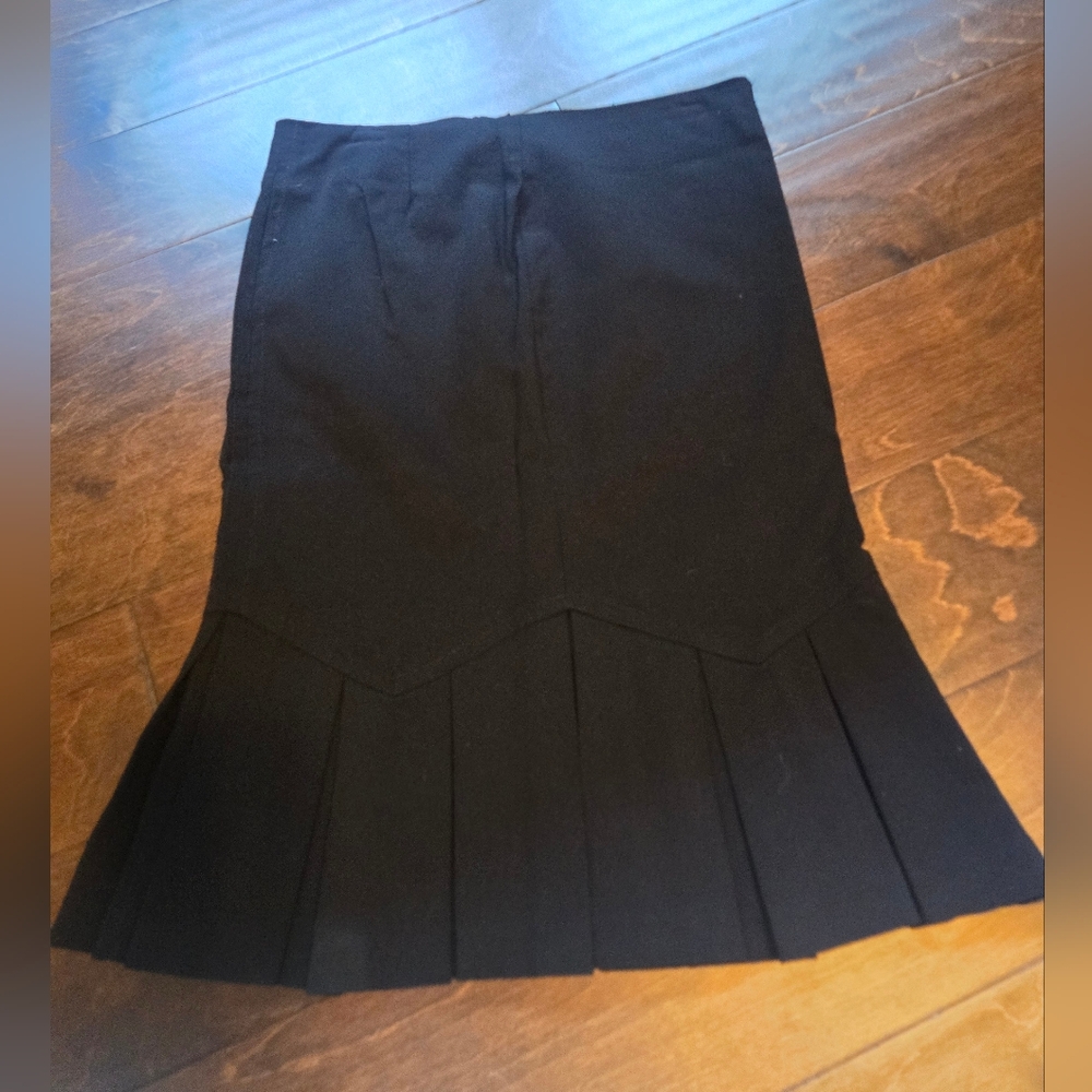 🌟GUC WOMENS XOXO Black Pencil Skirt Size 3/4